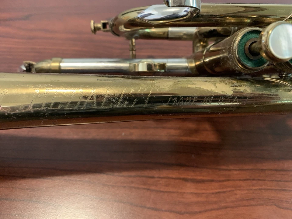 Corneta PERSONALIZADA Reynolds “Medalist” CR-58 (llave de C - piezas/restauración) Foto 4 de 4