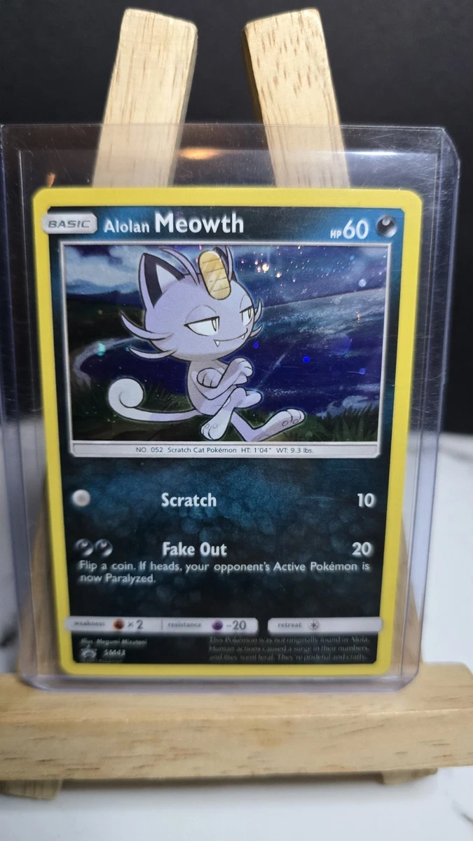 Alolan Meowth Pokmon TCG Cards for sale | eBay