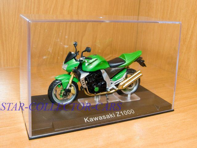 KAWASAKI Z1000 Z-1000 2002 GREEN 1/24 RARE & MINT!!! | eBay