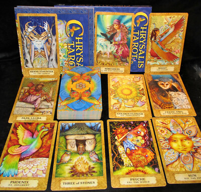 NEW OPEN FOR PIC ~ CHRYSALIS TAROT DECK & BOOK ORACLE FAIRY SPIRITS FOR  GUIDANCE 9781572818439| eBay
