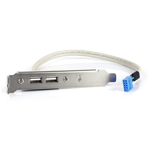 9-poliger IDC-Motherboard-Buchsenstecker auf Dual-USB-2.0-Kabel für Desktop-Comp - Bild 8 von 8
