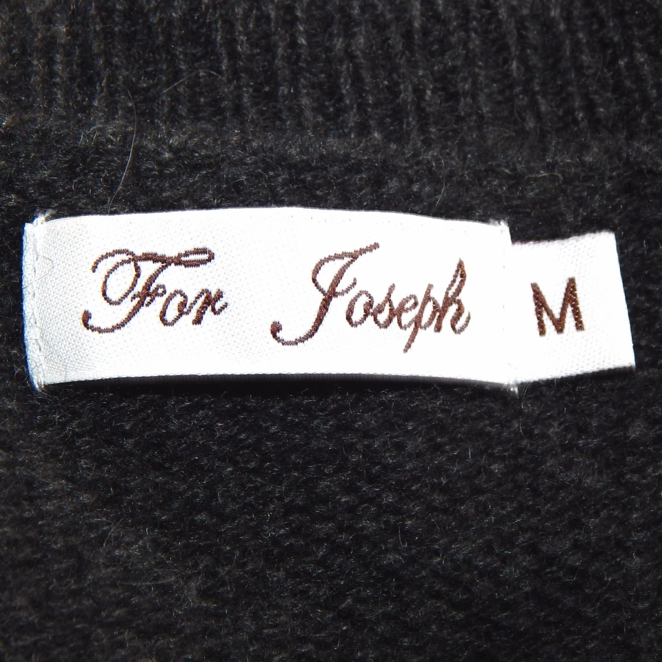 Suéter túnica larga 100 % cachemir gris manga corta talla mediana/1440 PARA JOSEPH Foto 3 de 4