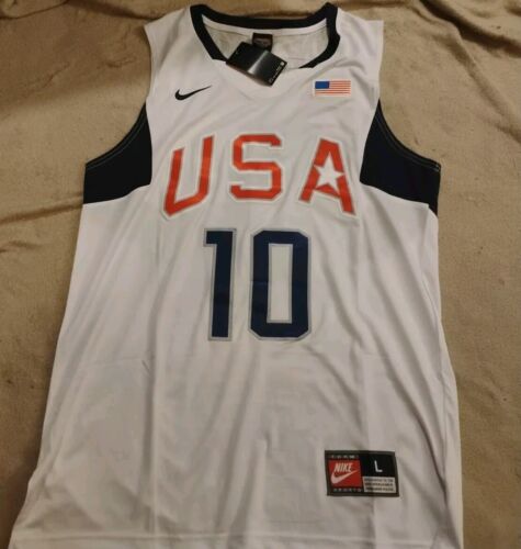 Kobe Bryant Large Team USA Basketball Jersey Brand New White