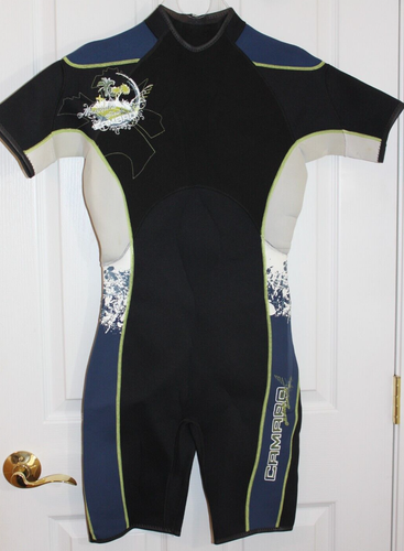 CAMARO Mundaka Beach Neoprene Wet Suit Size L-42 Short Short Sleeve - Picture 1 of 10