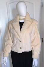 World Famous Designer “galanos” Created This One Of A Kind Jacket.  Sheared Mink