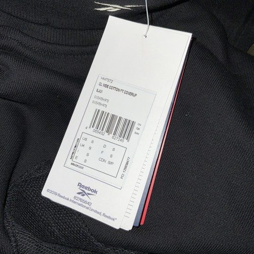 REEBOK Apparel Womens Classic Cotton French Terry Roll Neck Sweatshirt Size S - Picture 5 of 5