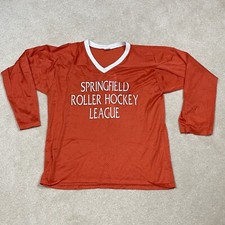 VTG 80s Rainbow Industries Mesh Jersey L/S V Neck 