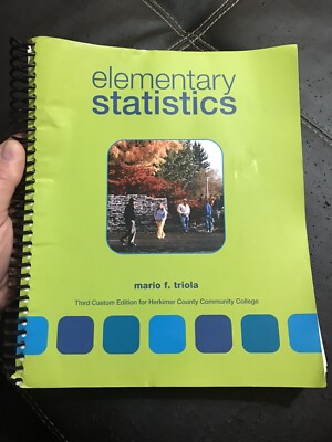 Elementary Statistics Multimedia Study Guide 10th Edition Mario Triola college