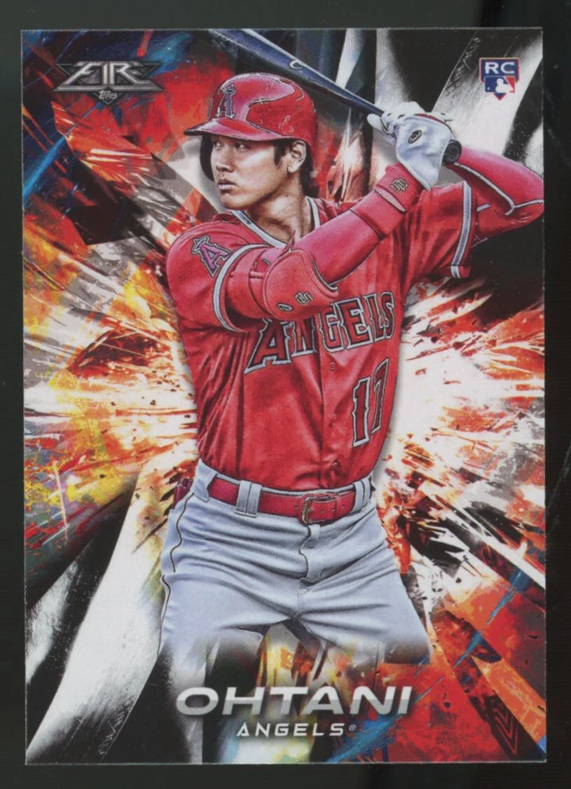 2018 Topps Fire Shohei Ohtani RC #150 "A"