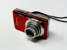 Olympus Stylus-7030 14.0MP Orange Digital Camera, No Battery or Charger READ  