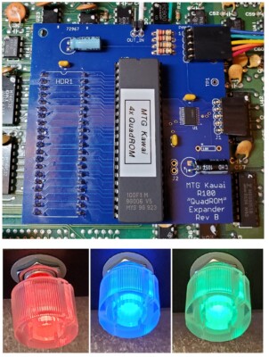 MTG Kawai R-100 ROM 4x: Illuminated pushbutton & MIDI-In! *ALL* R50/R100 sounds!