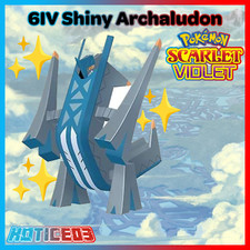 Shiny Archaludon 6IV Pokemon Scarlet & Violet  🚀Fast🚀 Indigo Disc DLC