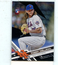 ROBERT GSELLMAN 2017 Topps Black Parallel Rookie Card #D /66