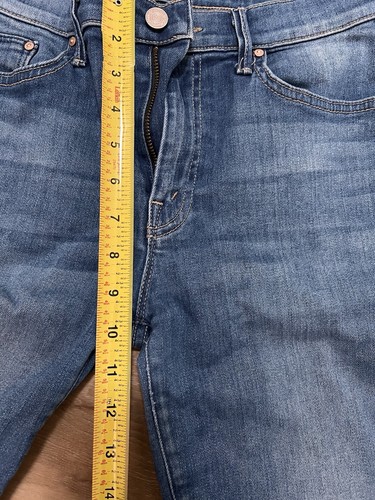 Mother Jeans High Wasted Looker Spiked Heels To Tractor Wheels 28 - Picture 6 of 7