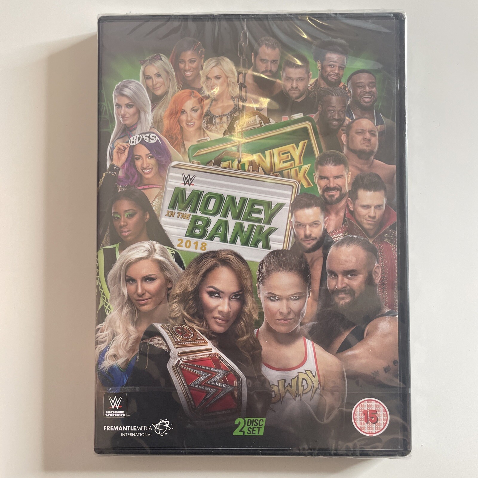 WWE: Money In The Bank 2018  - DVD - New - Fremantle Wrestling