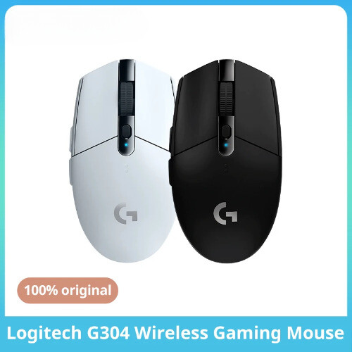 Wireless Mouse with 6 Programmable Buttons 12000DPI USB RGB Lighting Stock-image
