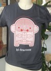 Women’s XS/S, Girl’s Med T-Shirt Weird Cute Goofy Sci-fi Robot NWT HI-FRUCTOSE — photo 1
