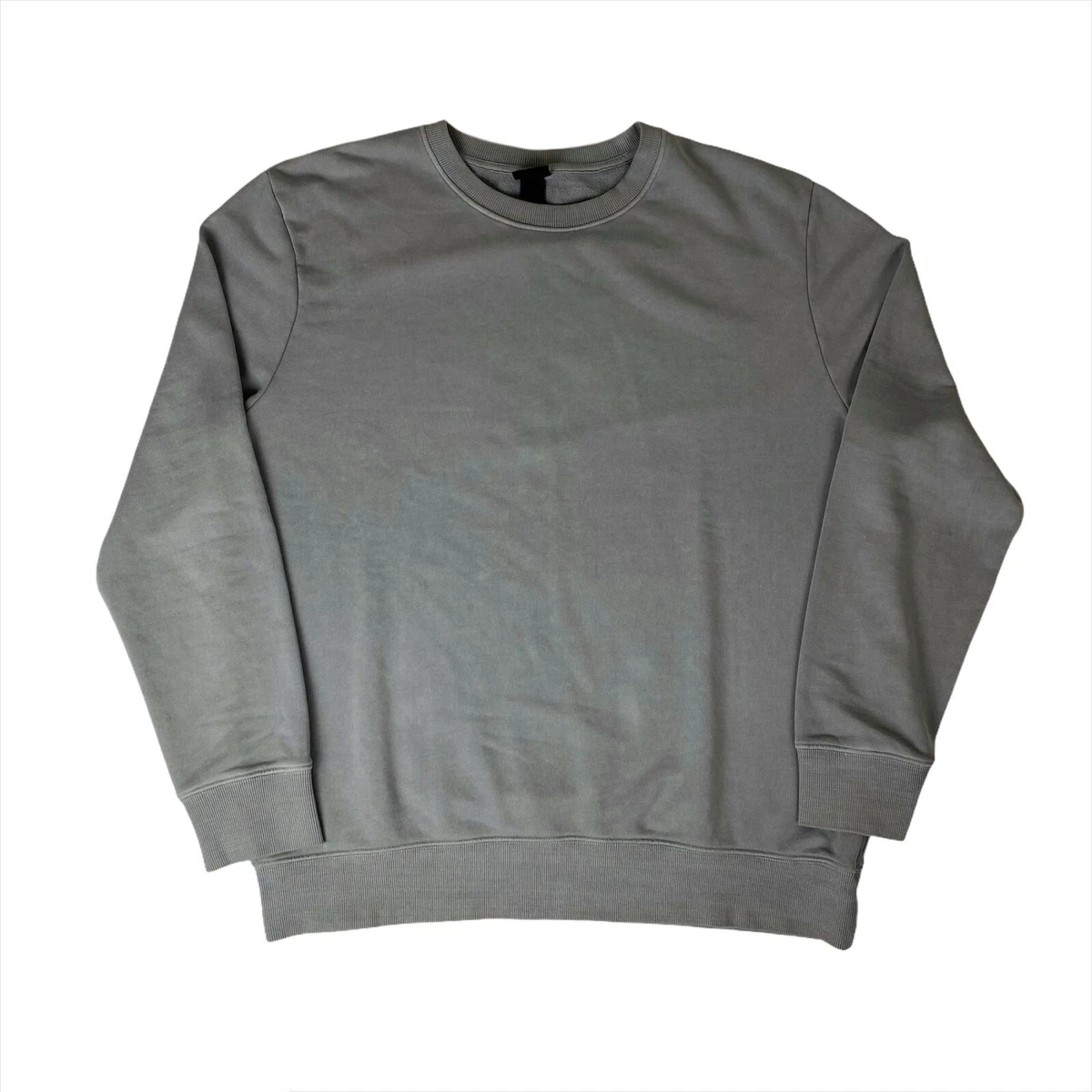 H M Oversized Sweatshirt Gray sz XL haider ackermann kanye west