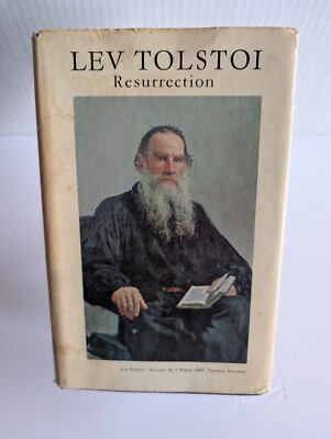 Lev Tolstoi Resurrection FIRST IMPRESSION Tolstoy Moscow 1972 w/ Dust Jacket GC