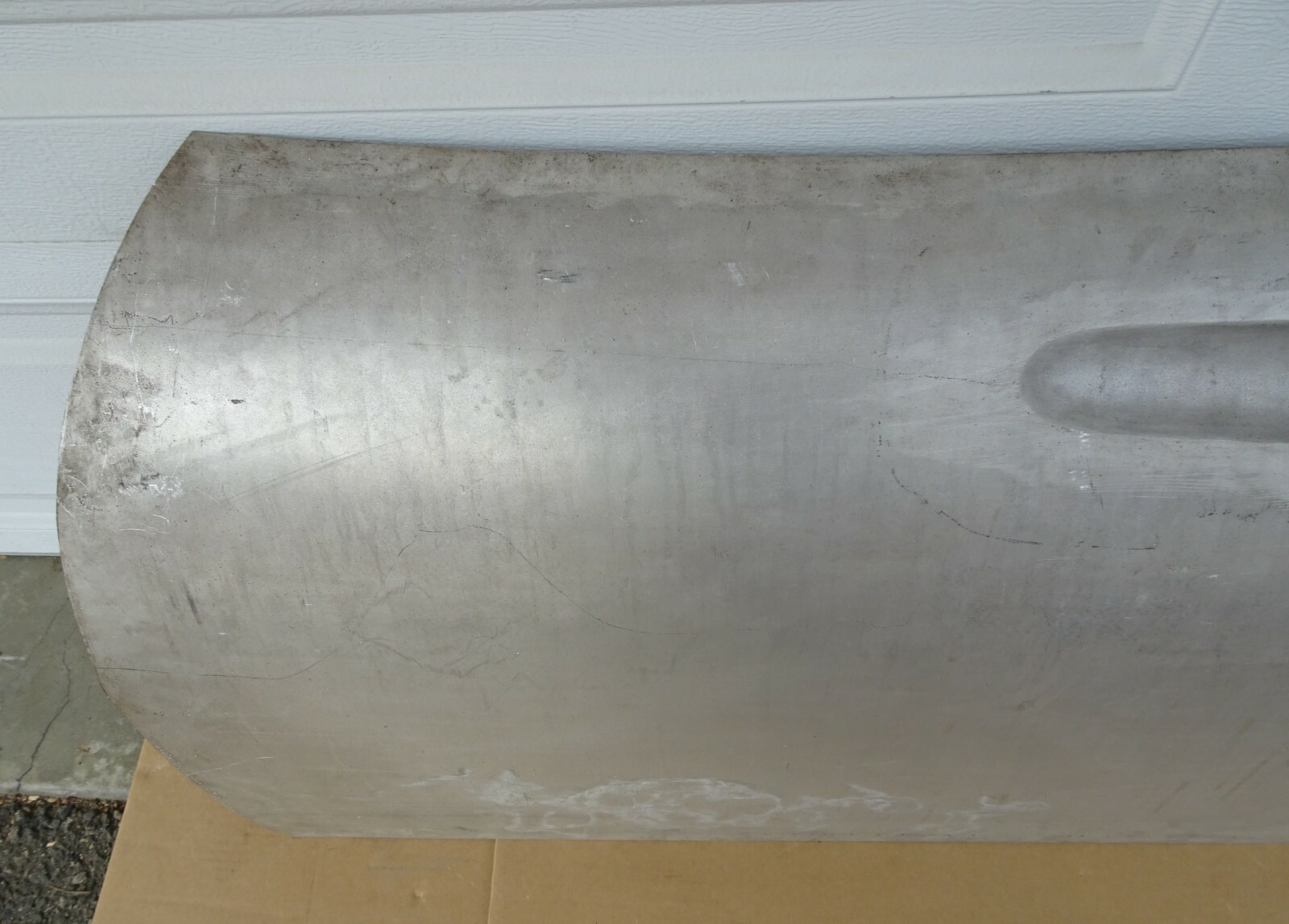 FERRARI  DINO LEFT DOOR SKIN NEW ALUMINUM NEW 