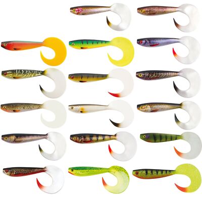 Fox Rage Pro Grub - Gummifisch, Gummiköder, Jig, Gummijig, Softbait, Gummishad