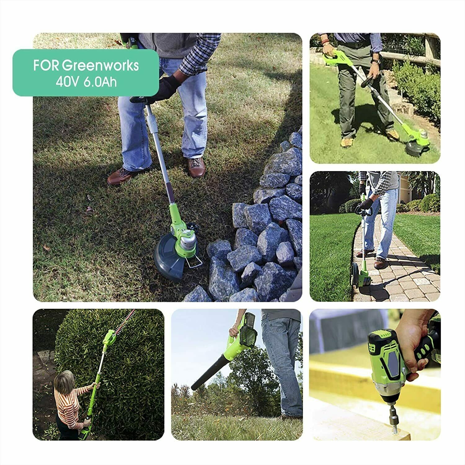 Аккумулятор greenworks baf724