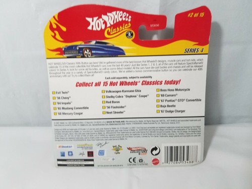 ORIGINAL HOT WHEELS CLASSICS SERIES 4 #02/15 BAJA BEETLE GREEN - Picture 5 of 5