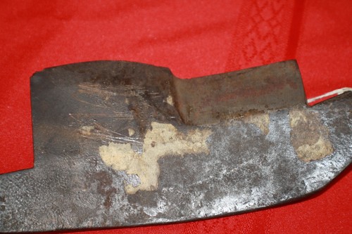 ANTIQUE 191 YEAR OLD COOPER'S CHAMFER DRAWKNIFE BY D. R BARTON ABOUT 1832 PERIOD - Picture 7 of 7
