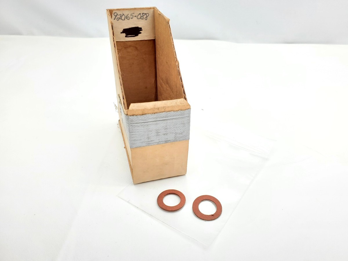 2 New Kawasaki F12MX KX KX450 KX400 Drain Plug Gasket (2