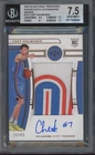 355 2022 National Treasures Bronze #101 Chet Holmgren /49 Auto Patch RC BGS 7.5