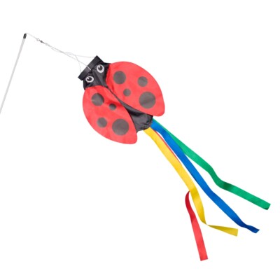 CIM Windsack Ladybird UV-beständig und wetterfest Abmessungen: 15x60cm Stockwind