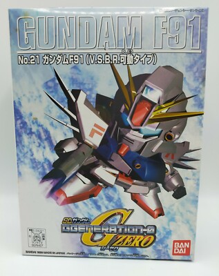 1999 Bandai Model Kit BB Senshi Gundam G Generation Zero Gundam F91 New!
