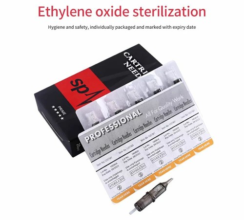 20 STCK. Funken Tattoo Einweg Patrone Nadeln Runde Liner Shader RL, RS, RM, M1 - Bild 6 von 35