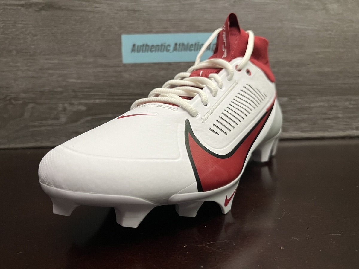 Nike Vapor Edge Pro 360 2 Football Cleats White Red Men display picture 2