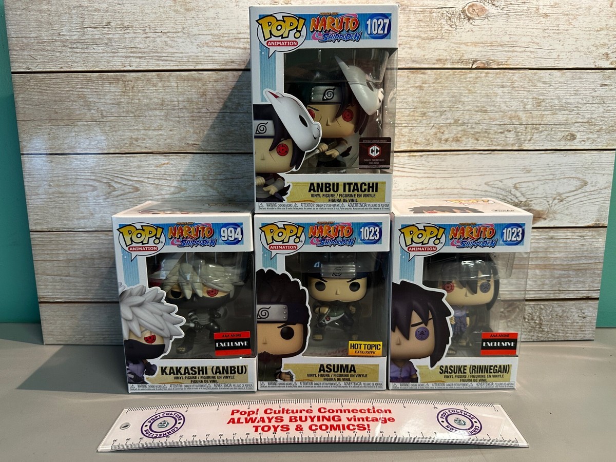 Funko Pop! Animation Naruto Exclusive Pop Set Lot Anbu Itachi  display picture 1