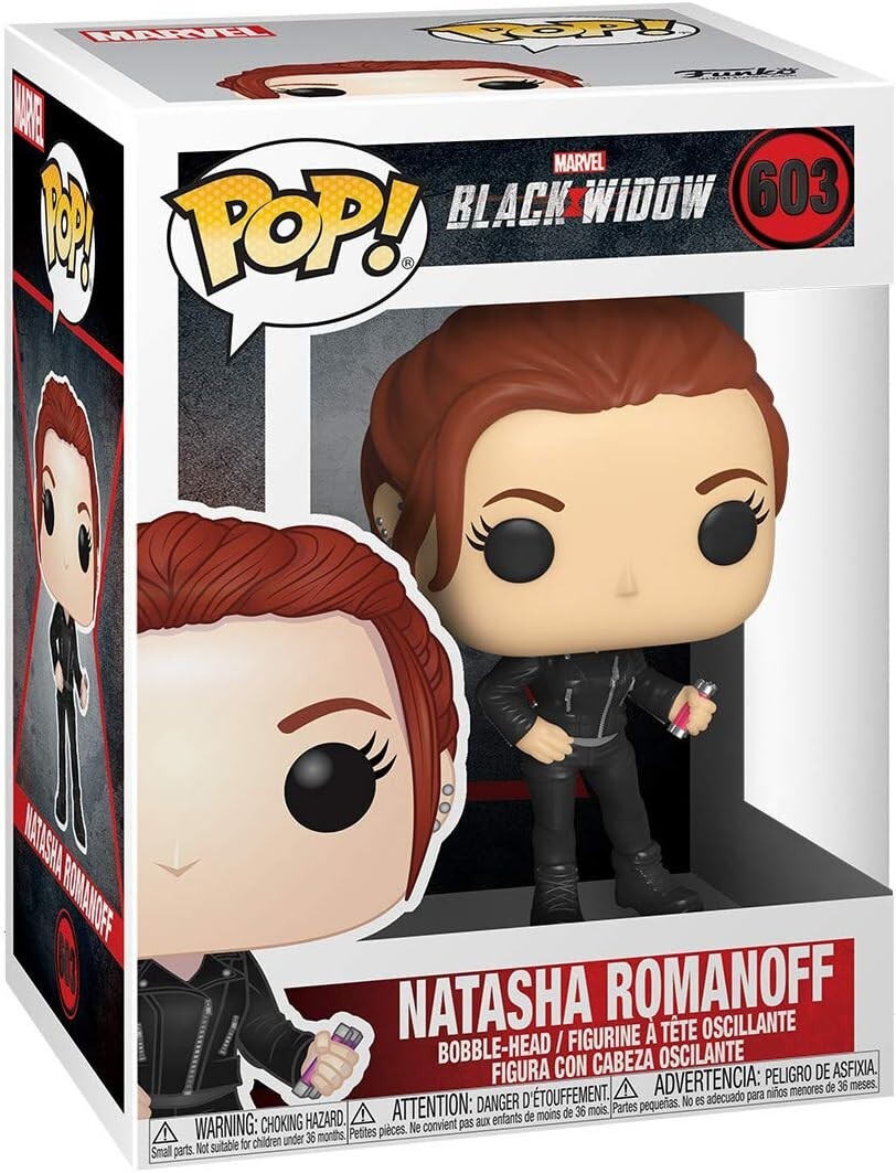 Funko Pop! Movies: Marvel: Black Widow – Natasha Romanoff