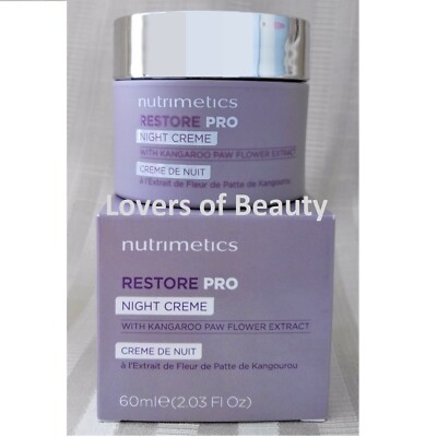 Nutrimetics Restore PRO Night Creme 60ml FREE SHIPPING brand new in box