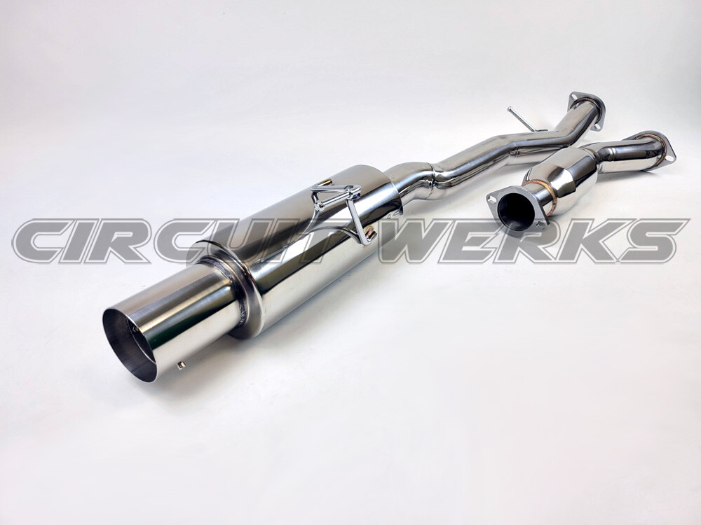 For 350Z Z33 03-09 Single Exit Muffler 4 For 350Z Z33 03-09 Single Exit Muffler 4