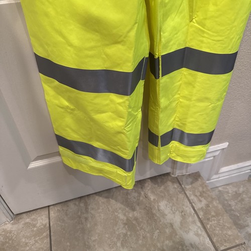 Tingley O44122 Eclipse Arc Flash Rain Overall, Cat 2, Ylw/Green, M - Picture 5 of 14