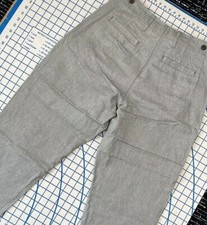 Uniqlo U Lemaire Cotton Pants Slacks Size 8 Grey