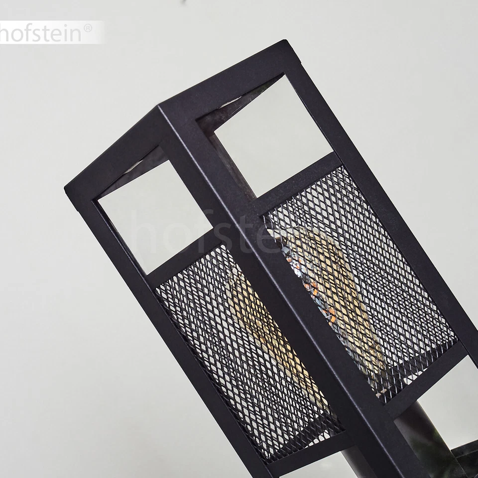 Garten Einfahrt Terrassen Lampen moderne Außen Wege Leuchten Schwarz Lichteffekt - Bild 3 von 4