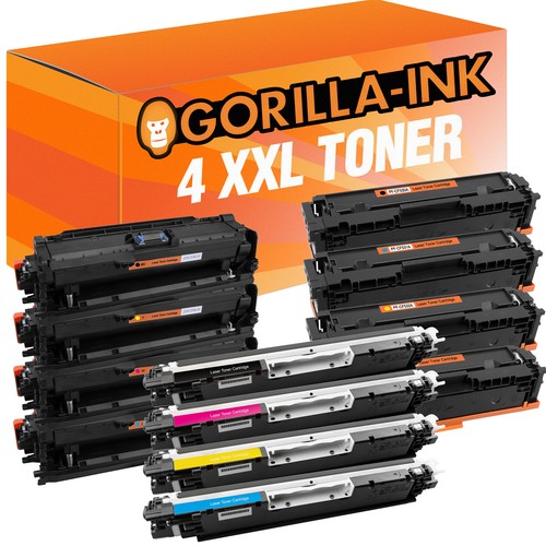 Toner 4er Set für HP CB540 CC530 CE250X CE260X CE400X CE410 CE310A CF210X CF380X - Bild 1 von 244