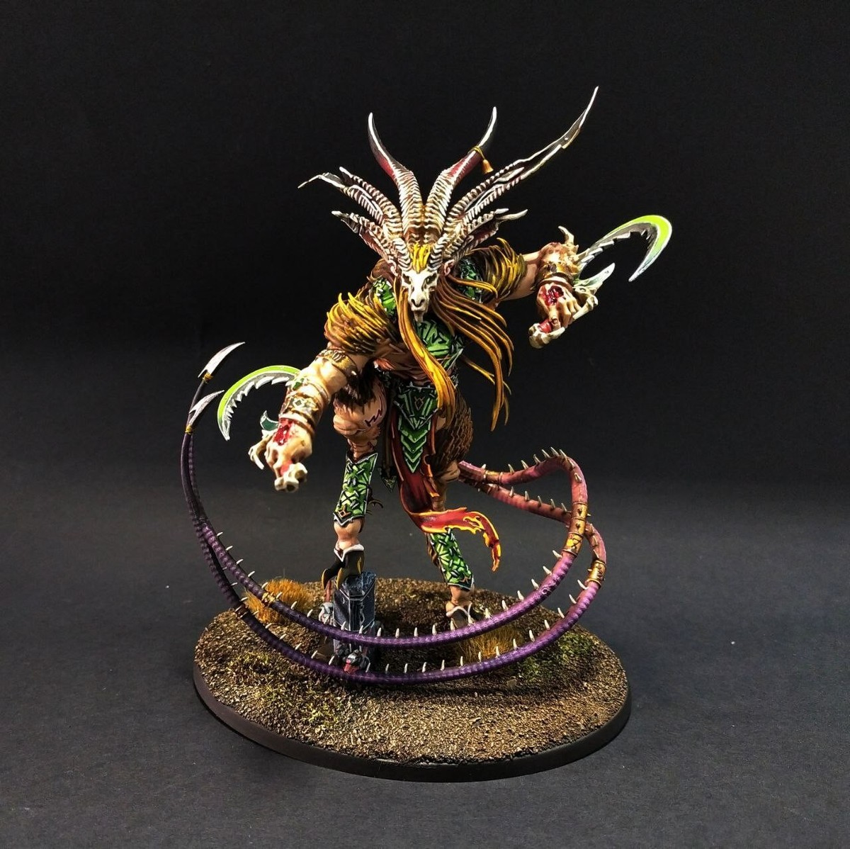 Verminlord Corruptor Skaven painted Warhammer Underworlds AoS