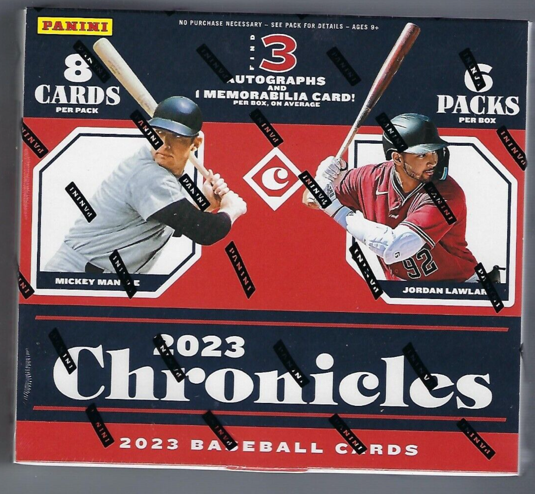 2023 Panini Chronicles Baseball Hobby Box Factory Sealed eBay
