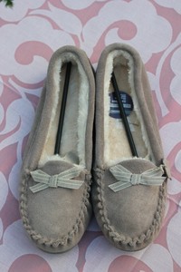 marks and spencer ladies moccasin slippers