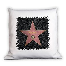 Herz & Heim® Kissen - Walk of Fame | 40x40 cm | Namensaufdruck | Geschenkidee