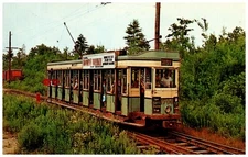 Trolley Tram #17 00 P Class Compartmented Built 1926 at Kennebunkport Maine 