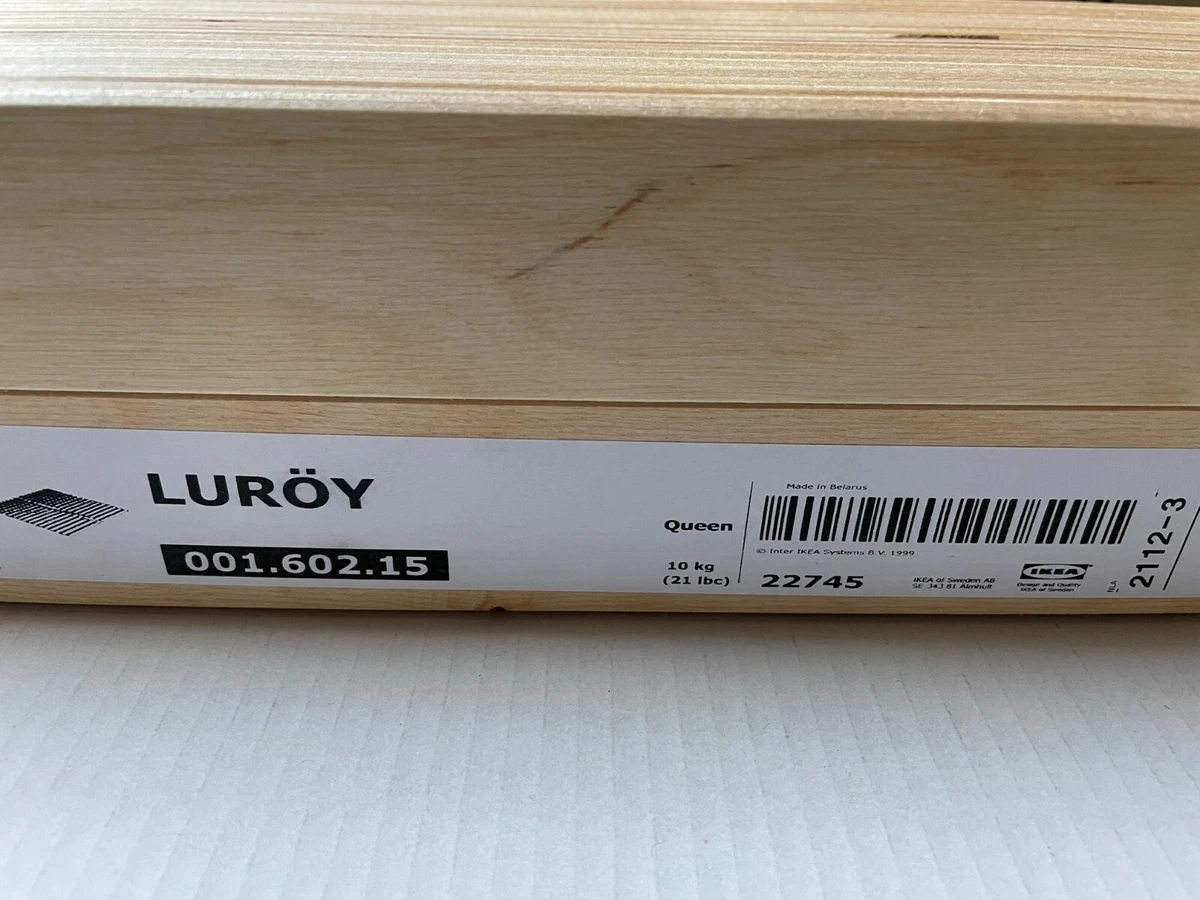 LURÖY Slatted bed base, Queen - IKEA