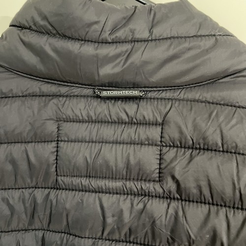 StormTech Men’s Down Puffer Coat 2XL Black Performance Bergstrom Logo Zip - Picture 6 of 8