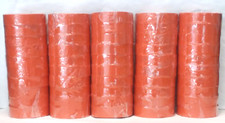 50 Rolls 5-10/pk Orange Electrical Tape 3/4" x 20 yd PVC UL 7.0 Mil T964618A
